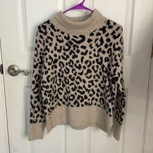 Cheetah sweater